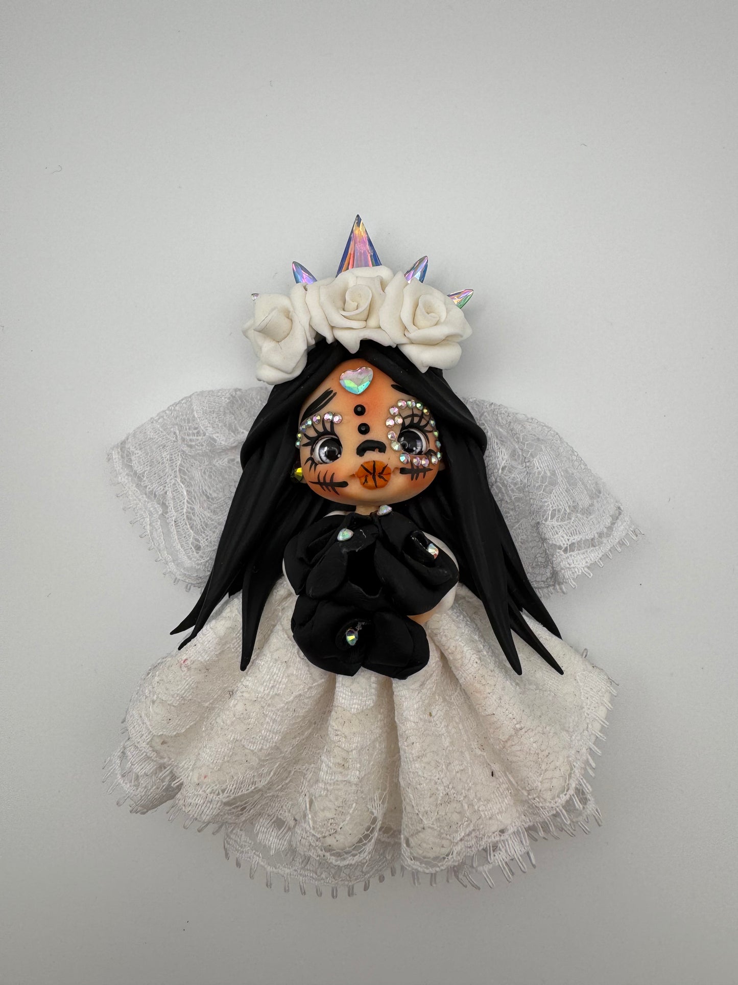 white dress bride