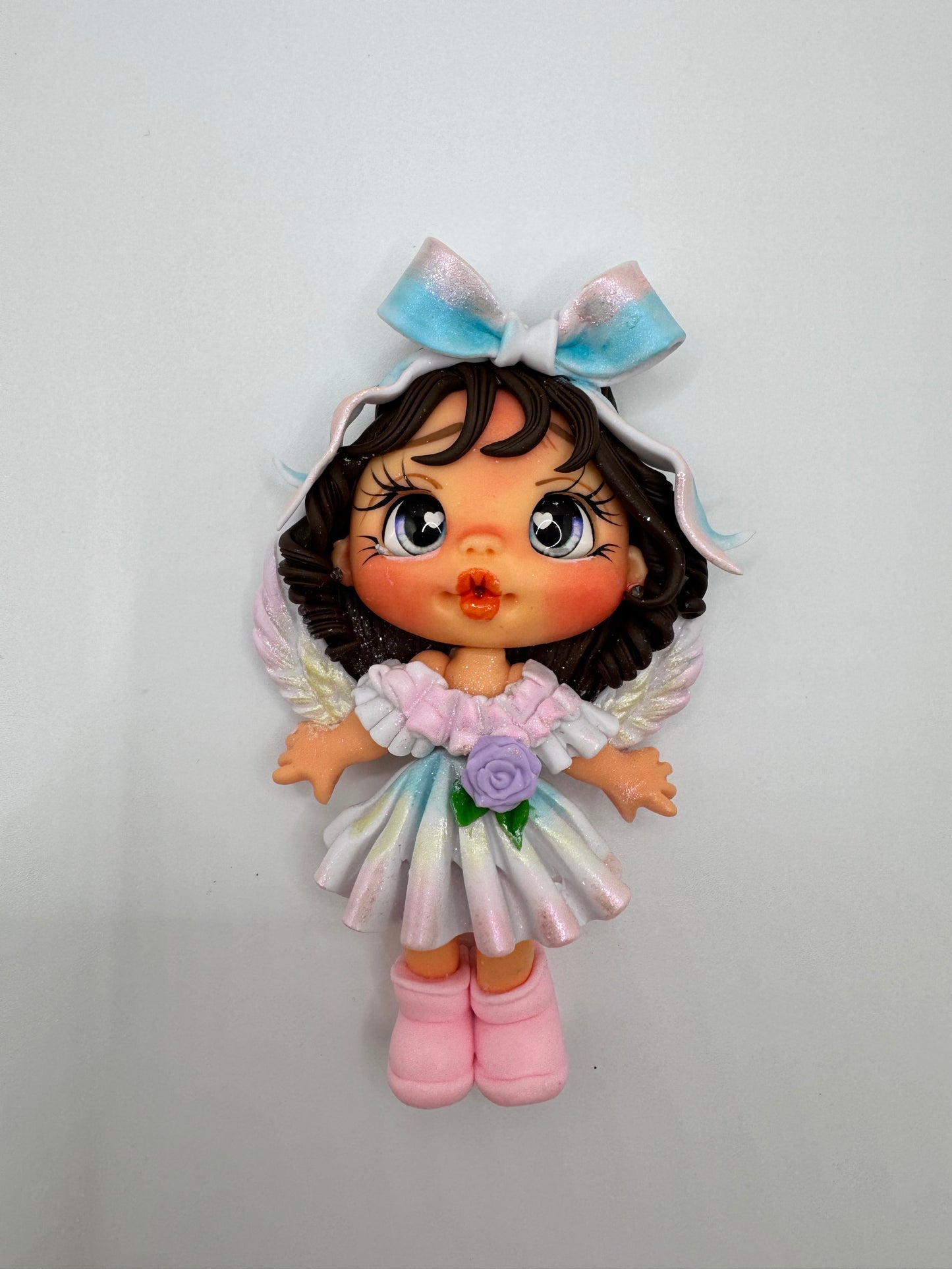 Pastel color girl