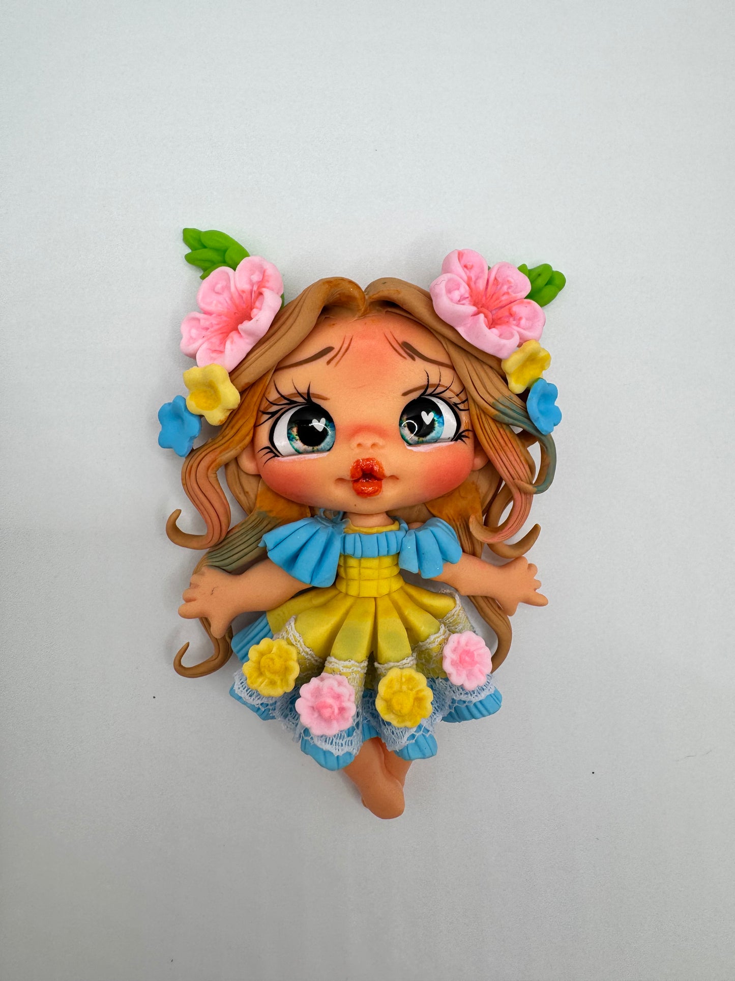 Flower hair/dress girl