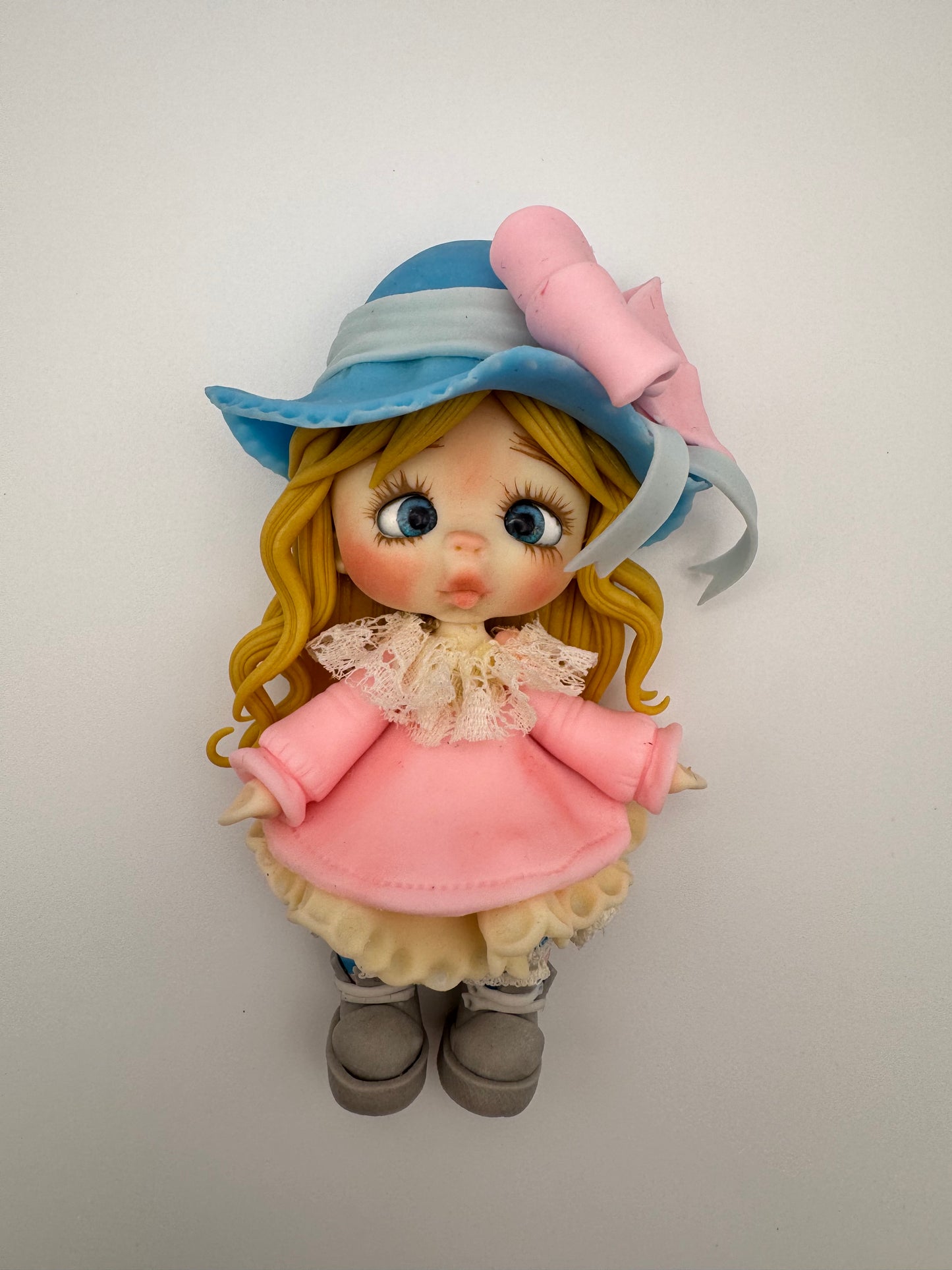 Cute blue hat girly