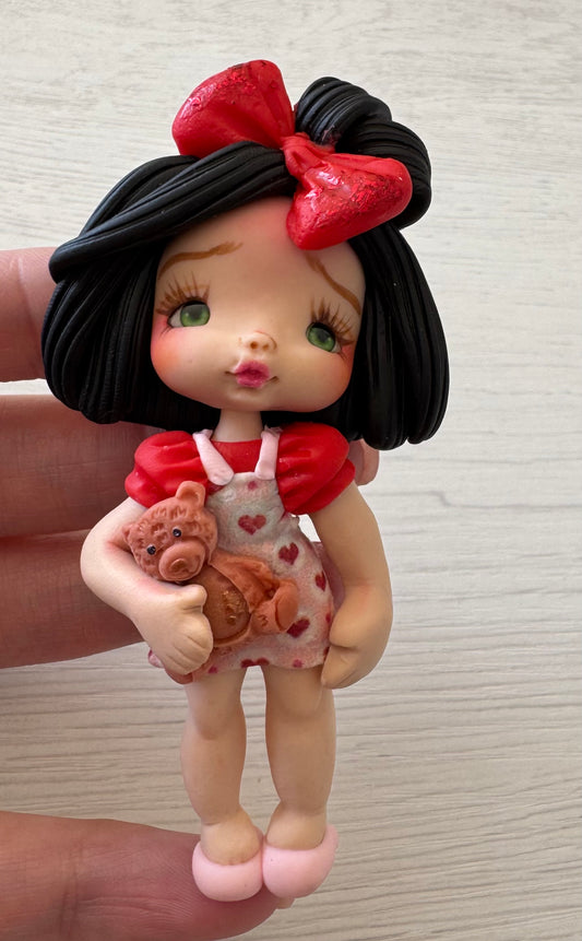 Black short hair girl