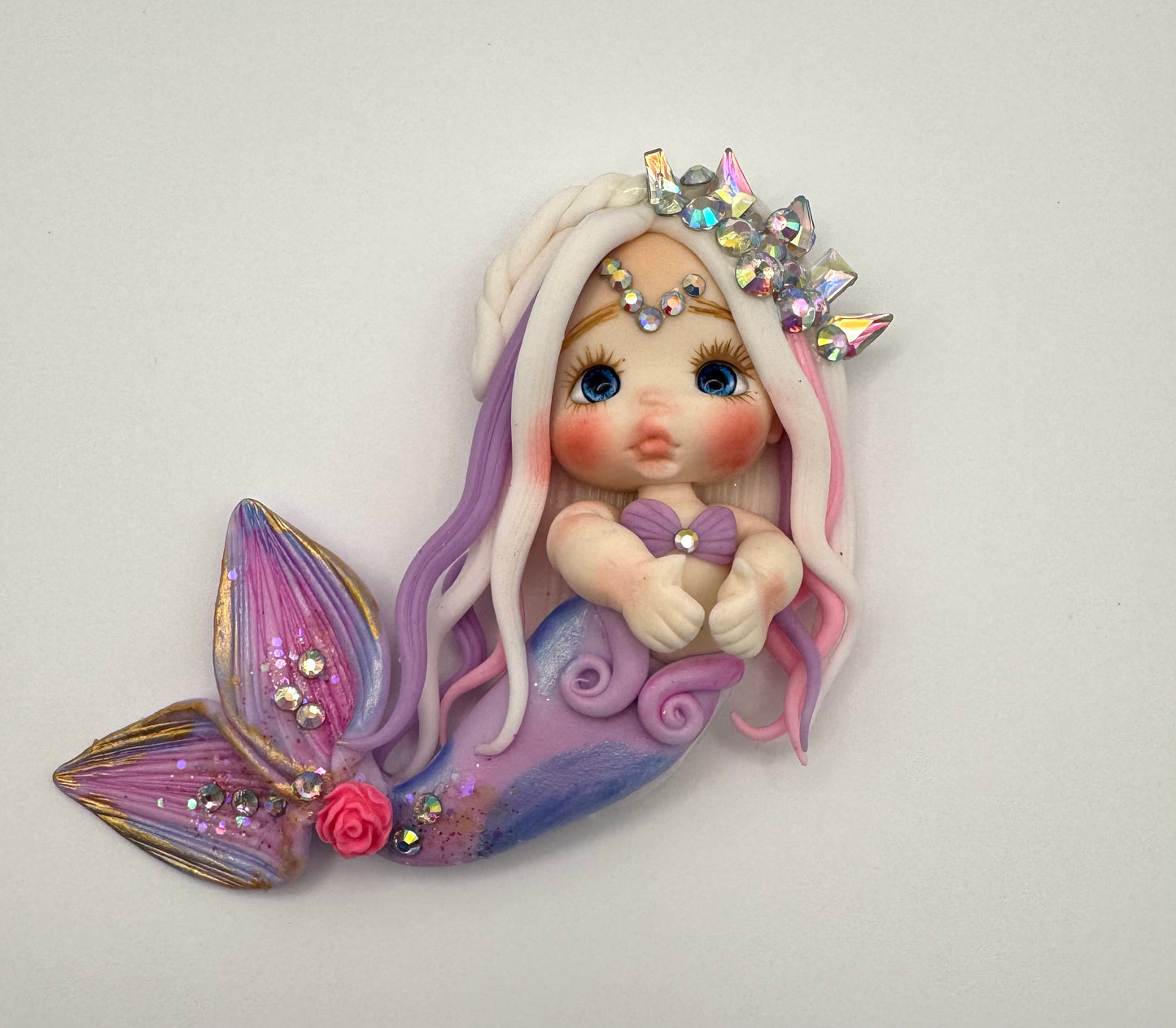 Purple mermaid