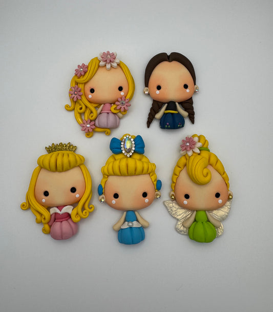 Set of 5 princesses