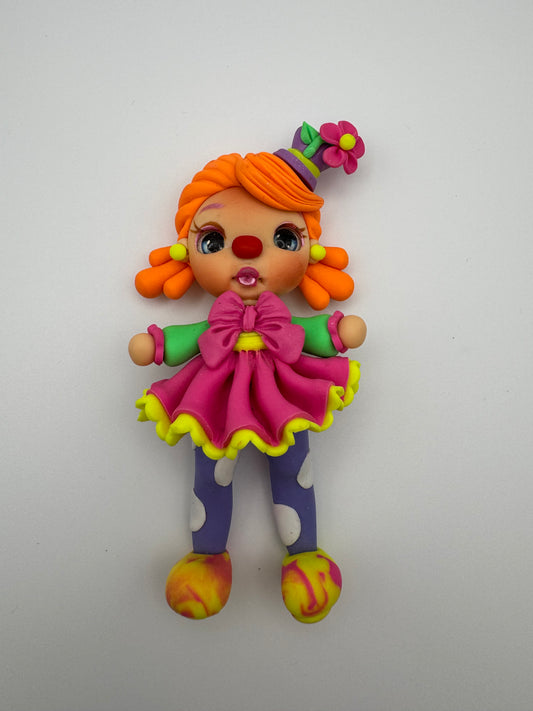 colorful clown