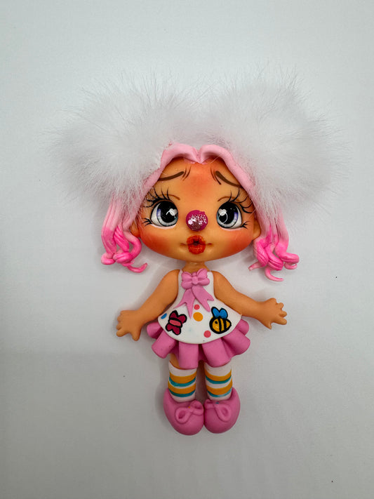 fuzzy ear clown