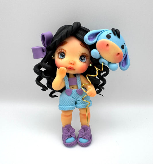 girl w/eyore ballon