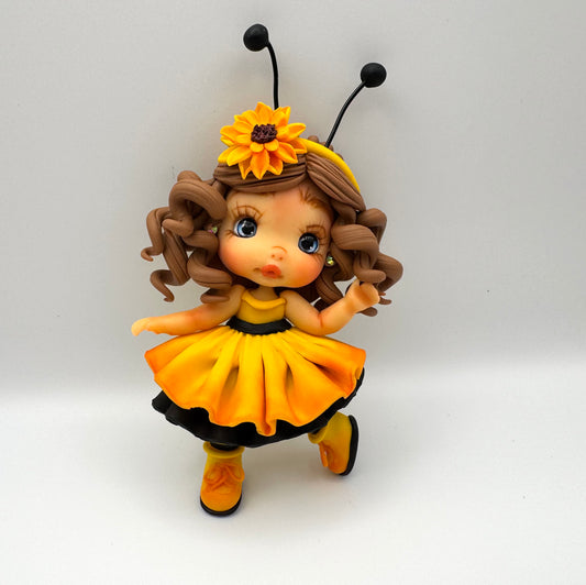 Orange dress girly