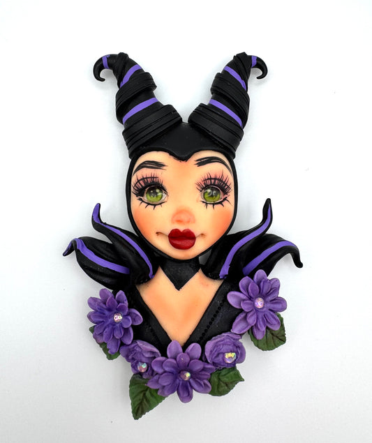 Malificent w/flowers