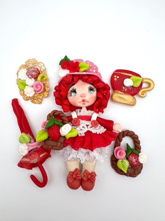 Vintage Strawberry shortcake w/accessories