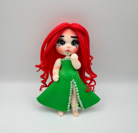 Ariel green dress